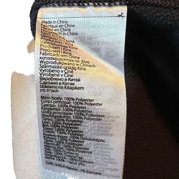 Pearl Izumi v neck fleece patterned sweater. Size medium - Picture 4 of 11